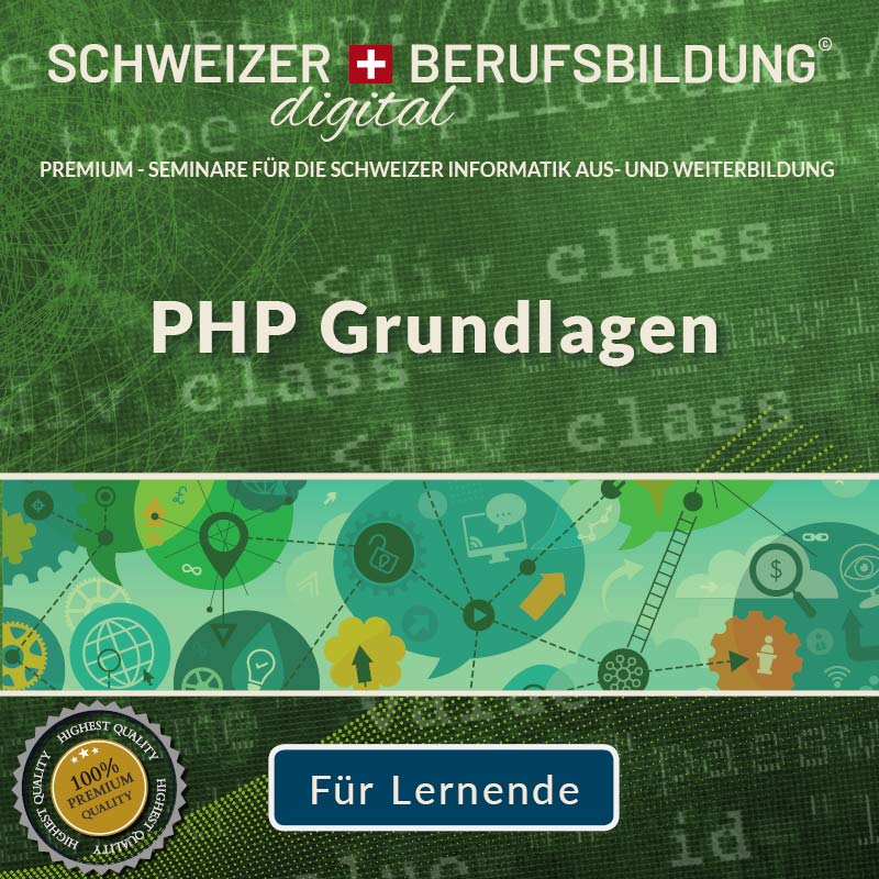 PHP - Grundlagen für Lernende