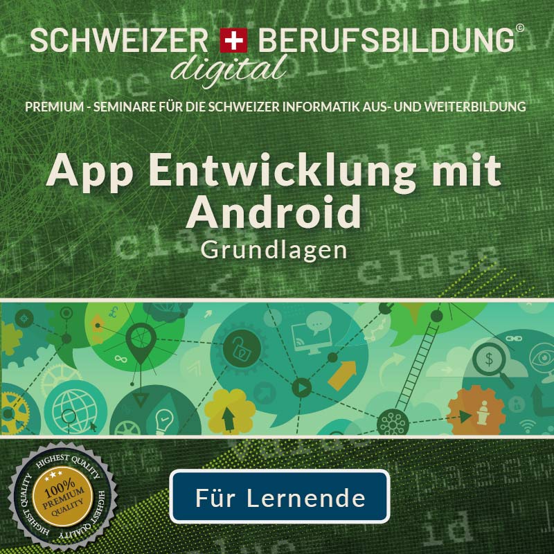 App-Entwicklung mit Android für Lernende