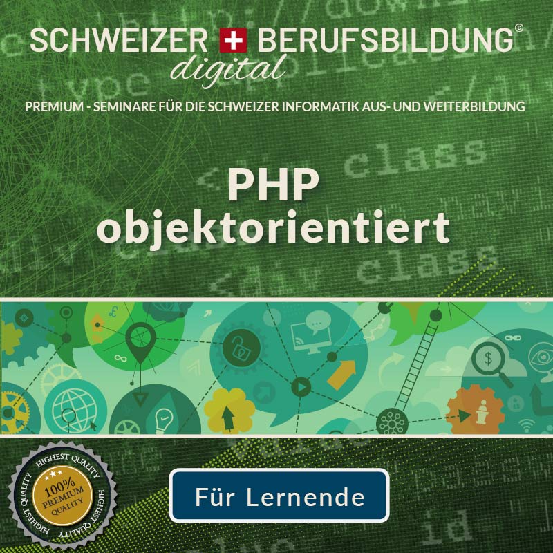 PHP - objektorientiert für Lernende