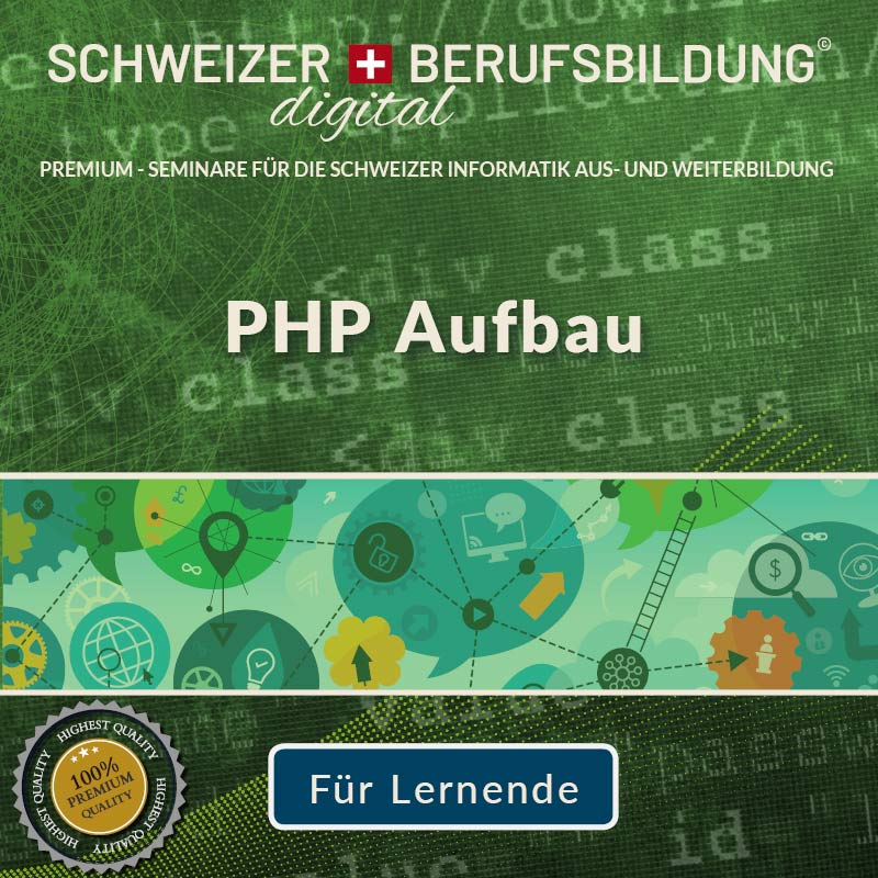 PHP - Aufbaukurs für Lernende