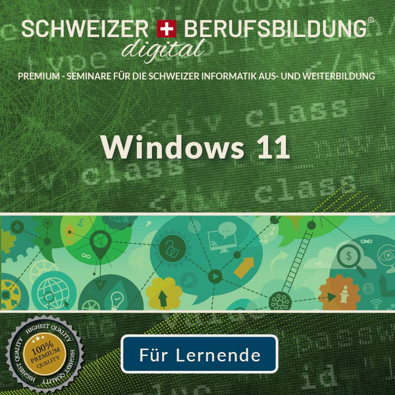 Windows 11 für Lernende