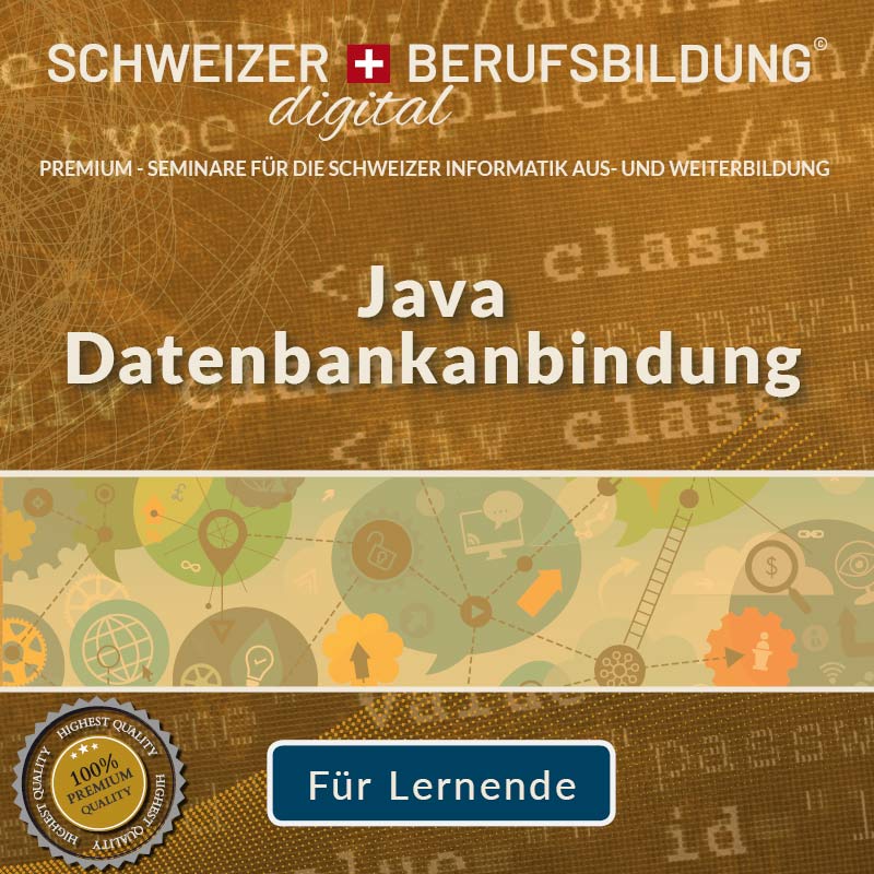 Java - Datenbankanbindung für Lernende